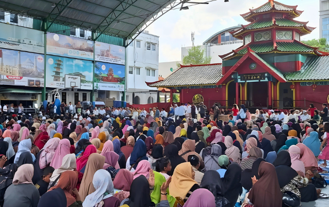 Pembagian Zakat Mal di Masjid Cheng Hoo Surabaya capai 18 Miliar